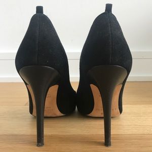 Kate Spade Classic Black Pump with Leather